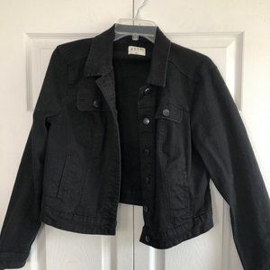 Elle Black Jean Jacket